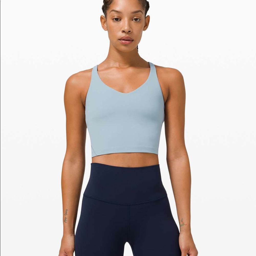 lululemon athletica Align Tank size 14 in Chambray (light blue) good condition